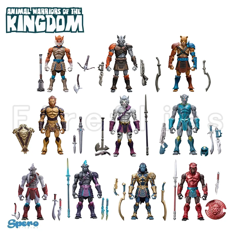 1/12 Spero Studios 6.5inches Action Figure Animal Warriors of the Kingdom Primal Series Anime Model For Gift