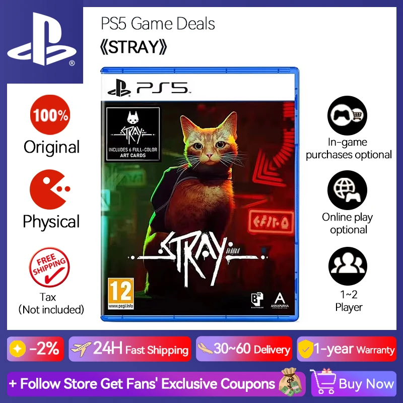 Recensione e Valutazione del Gioco PlayStation 5 Stray per Platform PS5