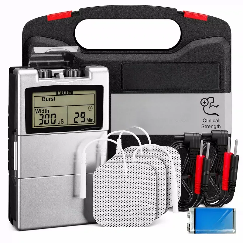 Two-way low-frequency physiotherapy device TENS7000 and rechargeable model with four-channel 60 mode