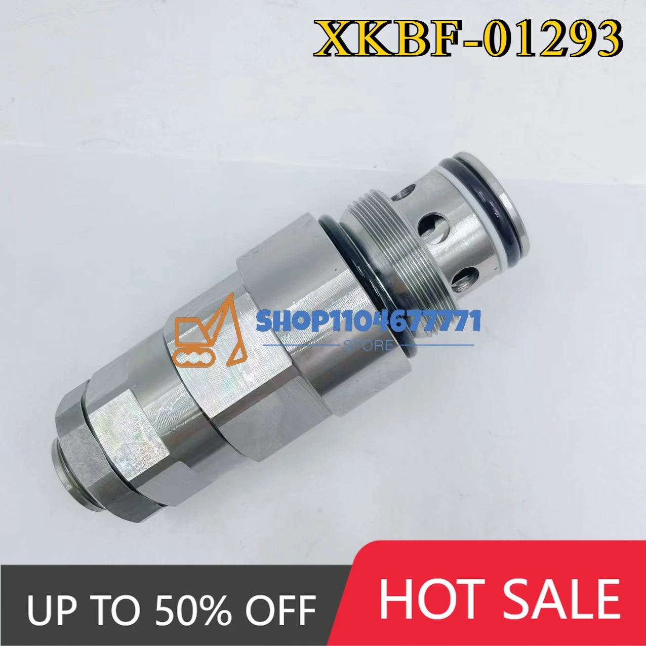 XKBF-01293 Modern Relief Valve Engine Excavator Parts Control Solenoid Valve