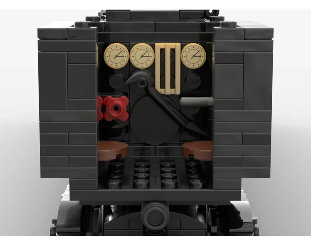 Moc blocos de construção modelo nyc S1-b niagara trem tecnologia modular blocos de construção festival presente brinquedo das crianças conjunto diy