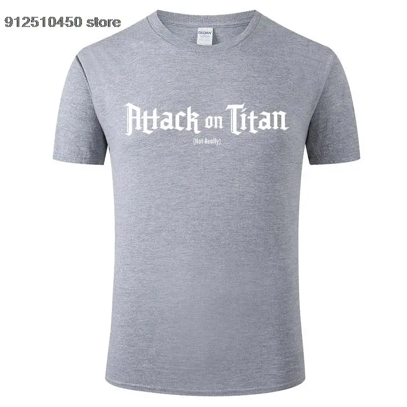 Shingeki No Kyojin Attack On Titan T Shirt Men Women Summer Fashion Casual Cotton Tshirt Letters Print Cool Tops Tees H134