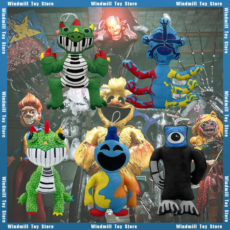 

28 см Doey Pianosaurus Play Time Chapter 4 Safe Haven Poppy Nightmare Game Periphery PP Хлопок Плюшевый Kawaii Орнамент Подарки Игрушки