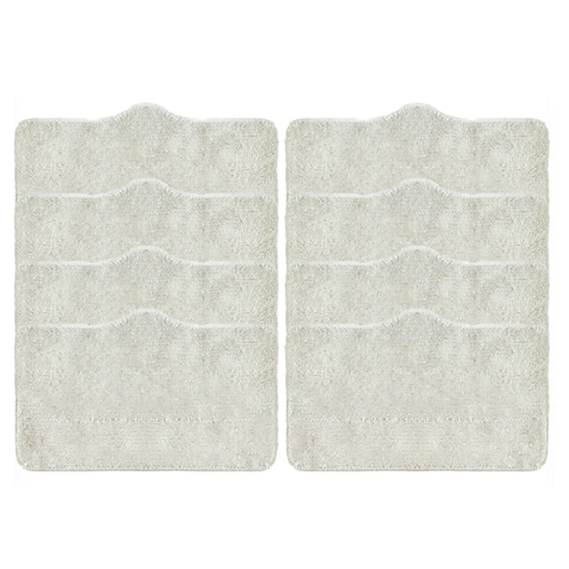 8 peças pano mop pano para deerma dem zq100 zq600 zq610 handheld aspirador de pó sem fio peças reposição