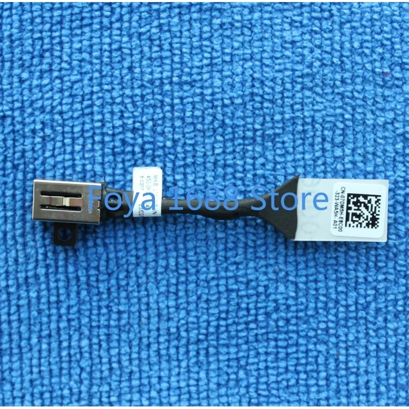 WYORESY 5pcs DC Socket For Dell Latitude 3410 3510 DC Power Jack 07DM5H 450.0KD0C.0041