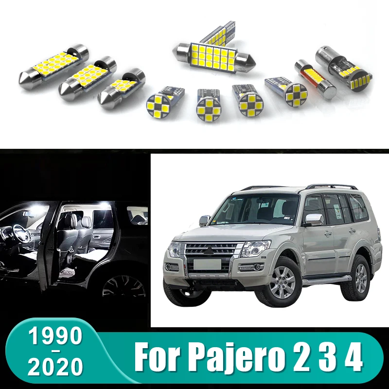 

Светодиодные аксессуары для интерьера автомобиля Mitsubishi Pajero 2 3 4 Montero Shogun MK2 MK3 MK4 V20 V60 V80 V73 V93 1990 - 2020 годов выпуска