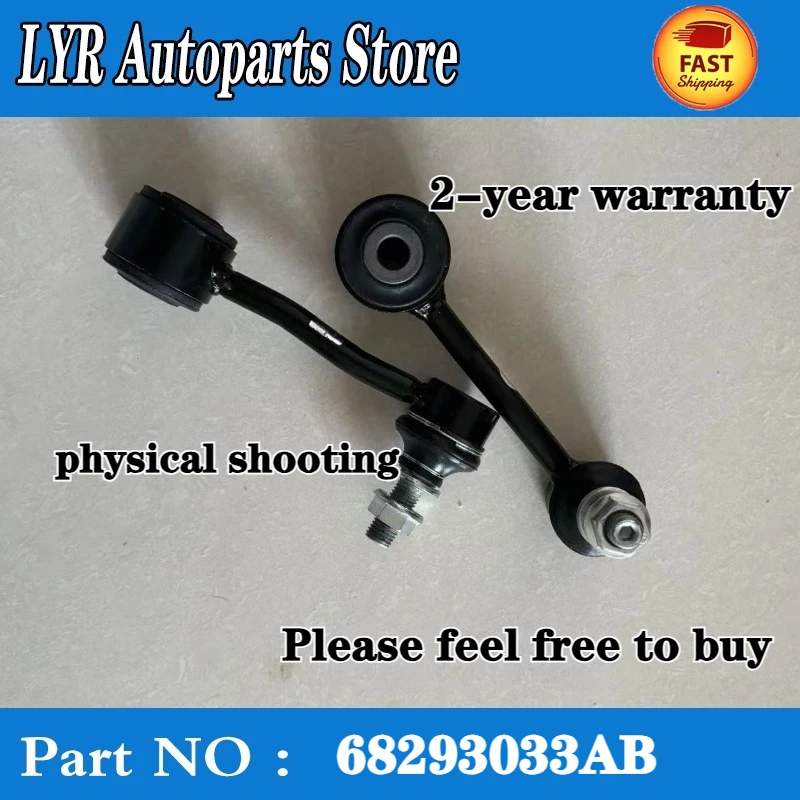 

2PC 2018-2023 For JEEP WRANGLER/GLADIATOR FRONT STABILIZER SWAY BAR LINKS 68293033AB 68293033AC
