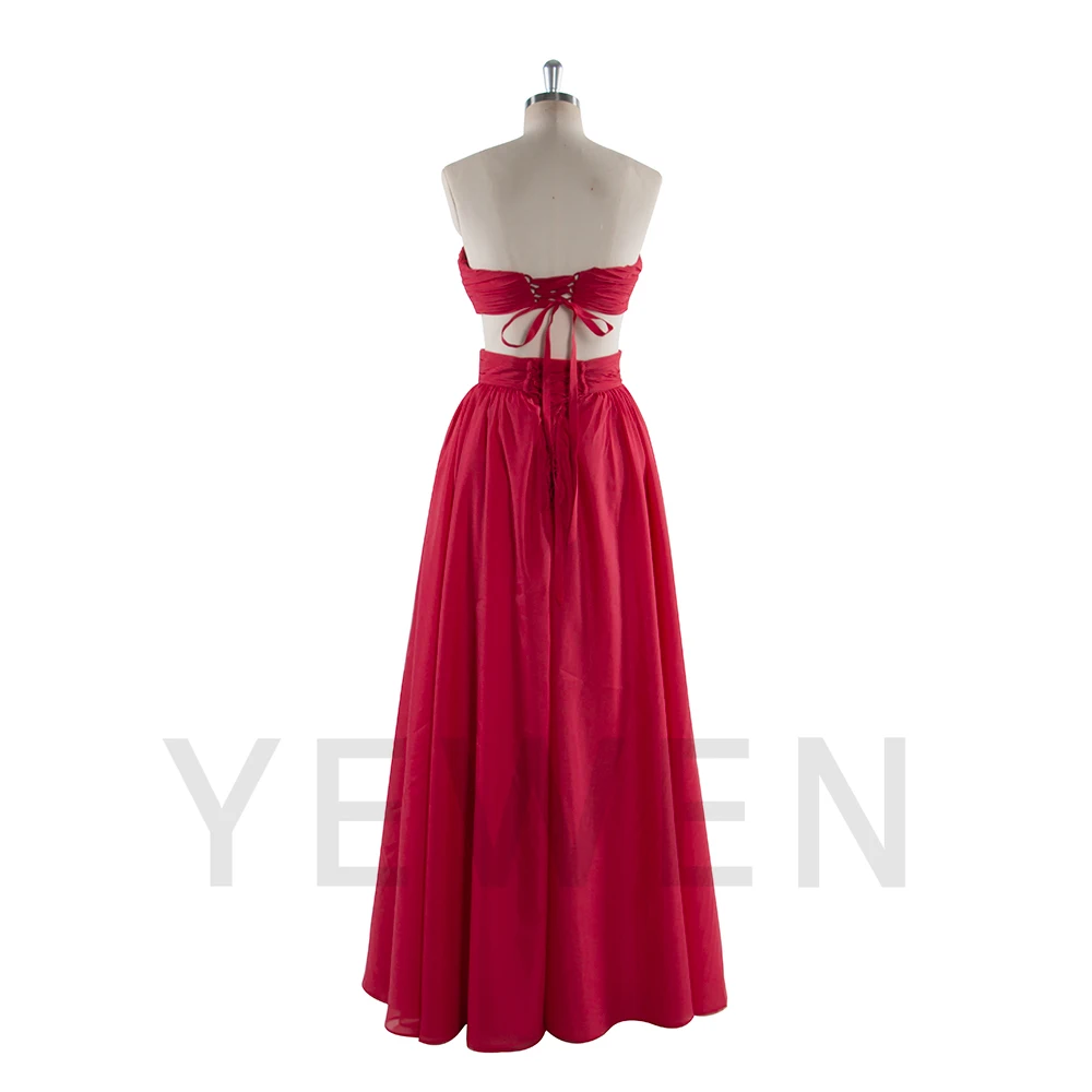 2 Piece Set Special Event Dress Glam Gown Vestidos De Fiesta YW251039