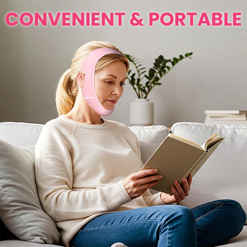 حزام تنحيف الوجه يقلل من شريط رفع الوجه والذقن المزدوجة يقلل على شكل حرف V ملصقات الوجه المضادة للضمادات حزام التدليك أدوات العناية بالجمال #6