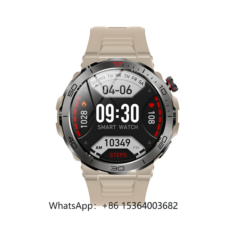 

TJXL-OEM Смарт-часы MK68 BT Компас для звонков Конкурентоспособная цена Мониторинг кислорода в крови на открытом воздухе IP67 AI Голосовой помощник для iOS An