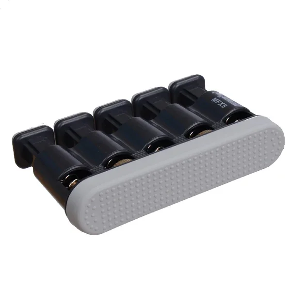 Meideal MFX5 Hand Finger Exerciser for Ukulele Guitar Bass Piano Orange/Grey