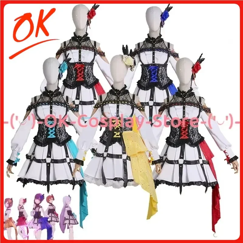 

[Customized] Game Project Sekai Colorful Stage Cosplay Costume Akiyama Mizuki Asahina Mafuyu Yoisaki Kanade Ena Anime Dress Suit
