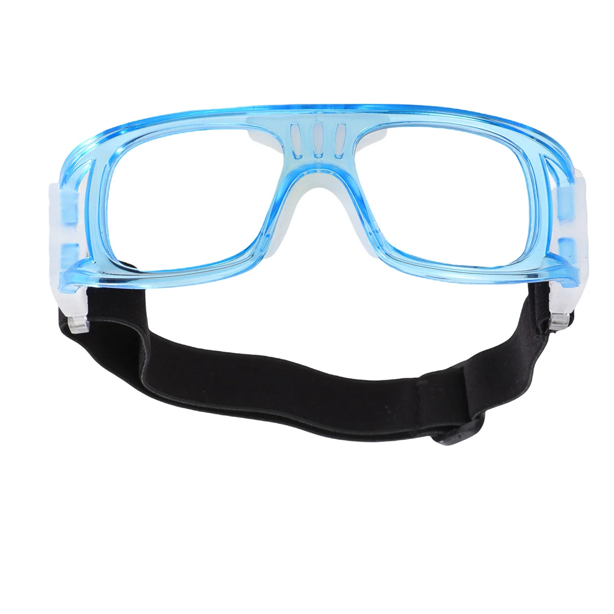 

Detachable Frame Uv400 Shockproof Basketball Football Goggles Windproof Adjustable Straps Cycling Hiking Blue Sports Goggles