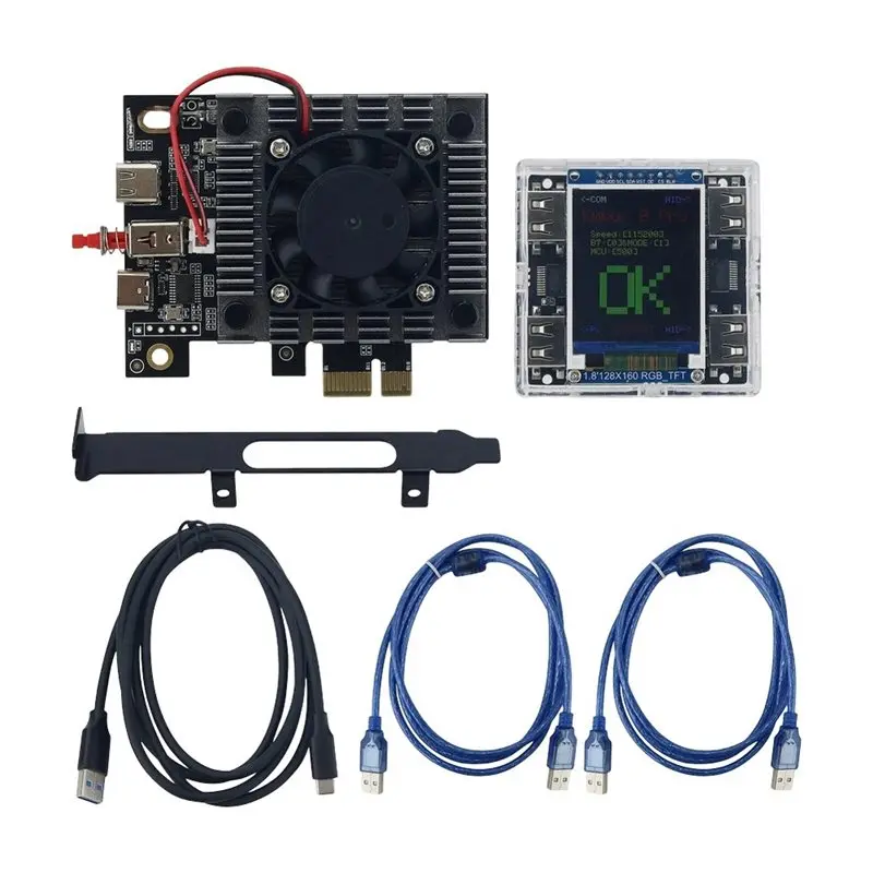B03B-Kmbox B+ Pro Key Mouse Controller With DMA Board Kit For Hamgeek Stark75t Featuring Independent Switch Direct Memory Access