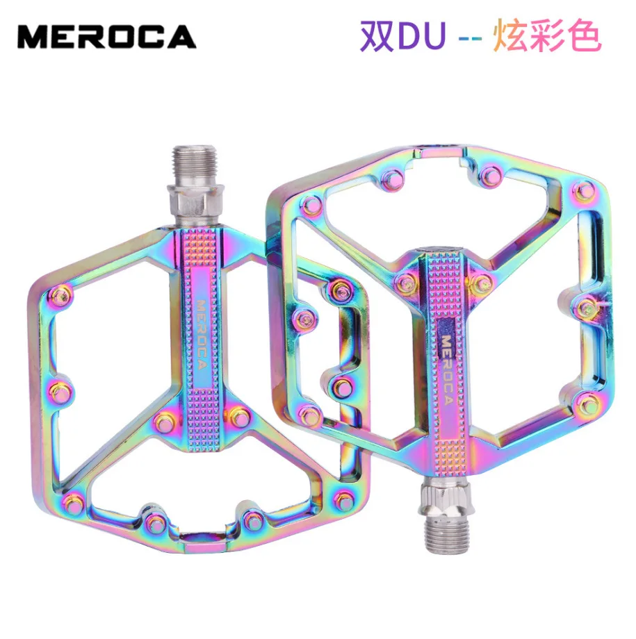 

KRSEC Bicycle Accessories Aluminum Alloy Non-slip Lightweight Off-road Pedals