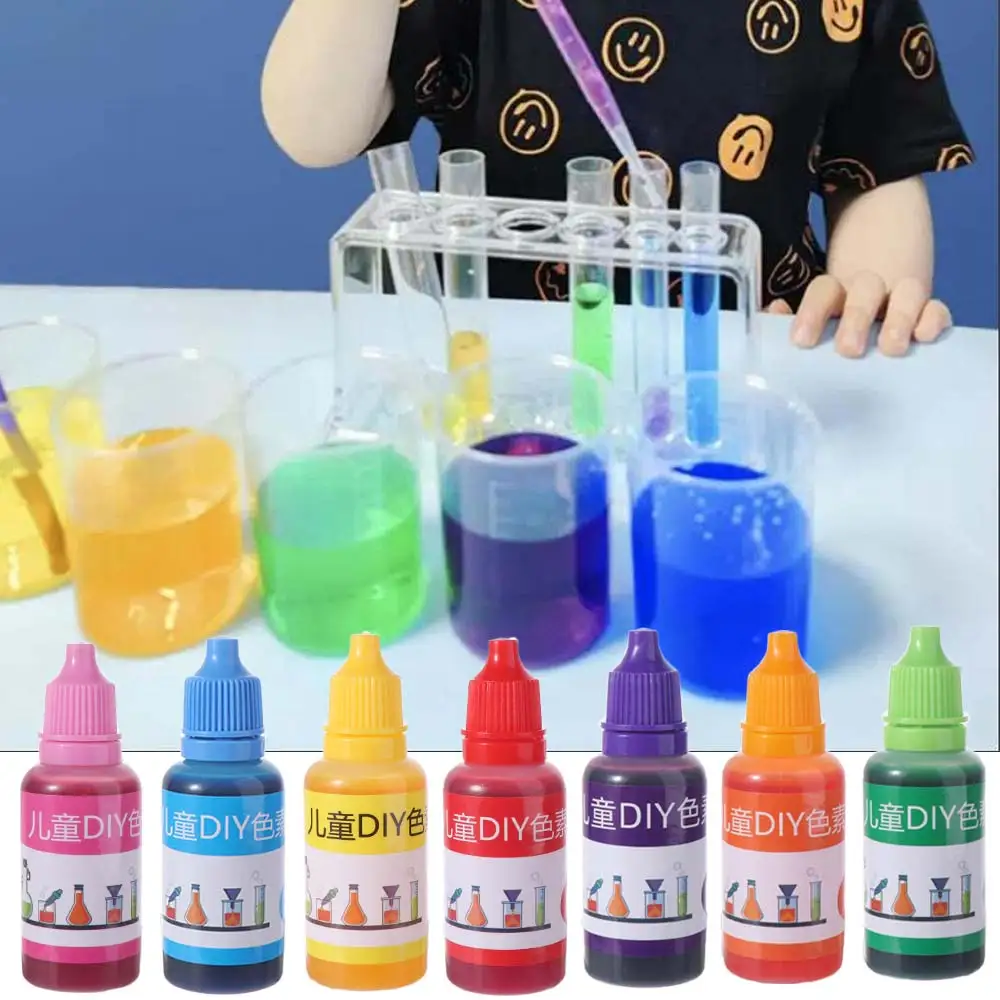 Plastiline à huile d'eau, Pigment de qualité alimentaire, couleur Slime, Colorant cristal interactif, bricolage créatif, Pigment de teinture expérimental