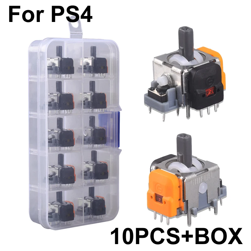 1/10PCS Vervanging TMR Effect 3D Analoge Sensor Hall Effect Joystick Sensor Module voor Playstation 5 Game Controller duim Stic