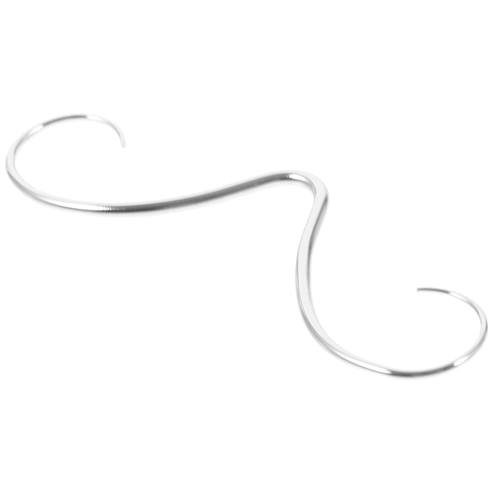 Schnurrbart Septum Körper Piercing Schmuck Metall Nasenring Bequeme Passform Stahl Nasenringe Langlebiger Glanz Schnurrbart Septum Ring