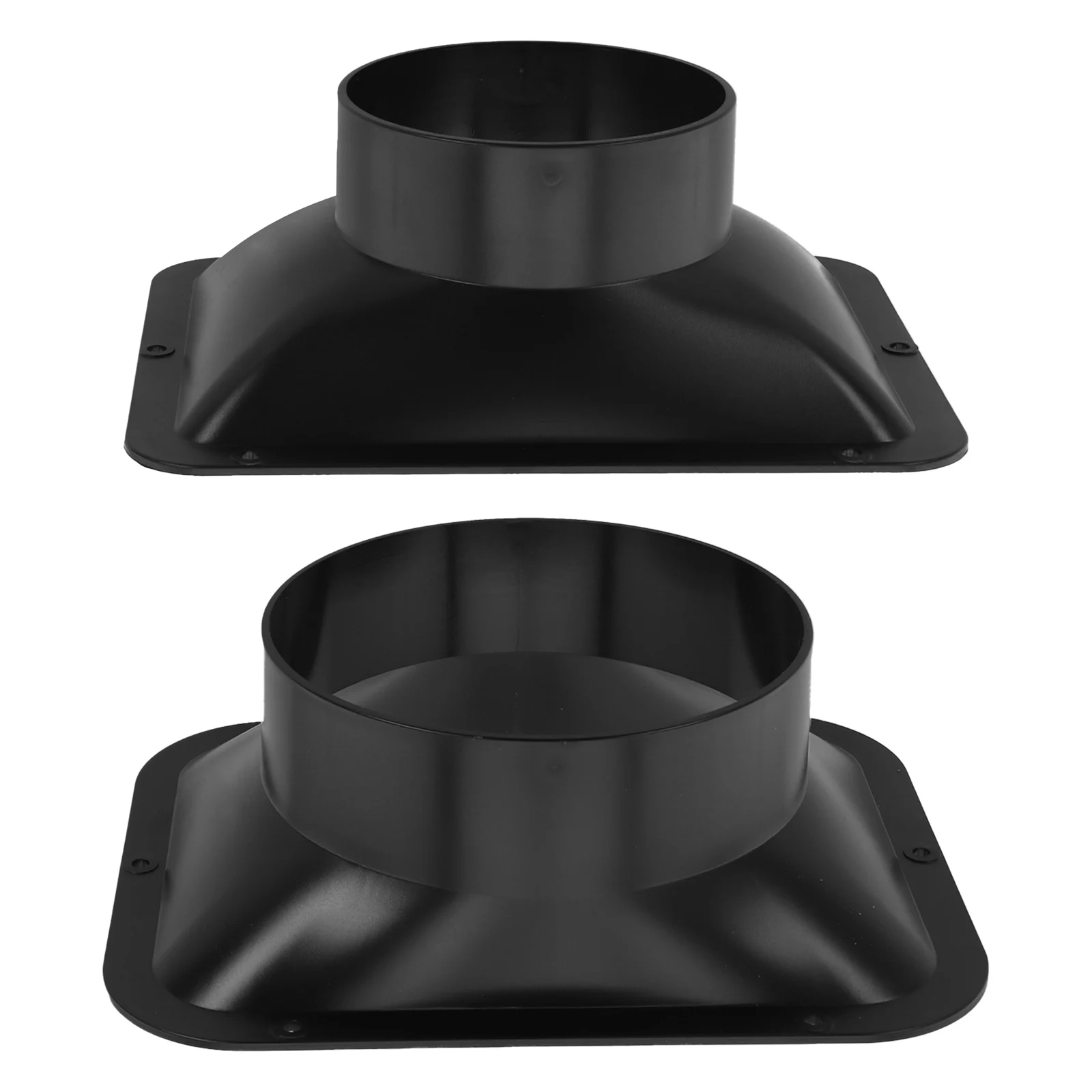 100/150mm Wall Flange Vent Connector Long Duct Fan Hose Adapter Connector Air Ventilation Adapter For Kitchen Hood Ventilation