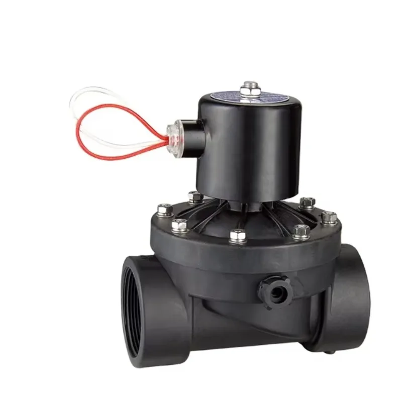 

2WSL Plastic Water Solenoid Valve, 1/2"-2", DC12V AC220V