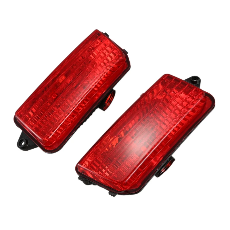 2 Stücke Hinten Rücklicht Stoßstange Nebelscheinwerfer Fahrlampen 55156102 AA 55156103 AA für Jeep Grand Cherokee 2005-2009