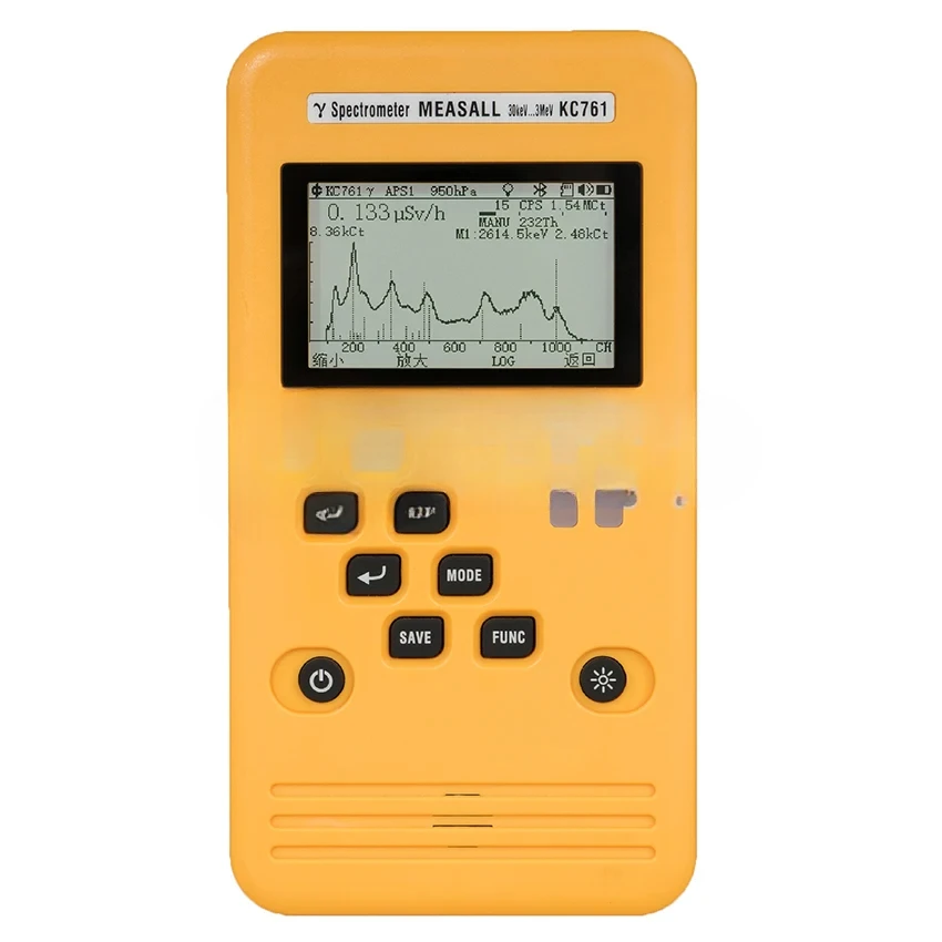 For  Spectrometer, Nuclear Radiation Alarm, Geiger Counter, Upgrade Dosimeter, Radiation Detection for Radioactivity KC761