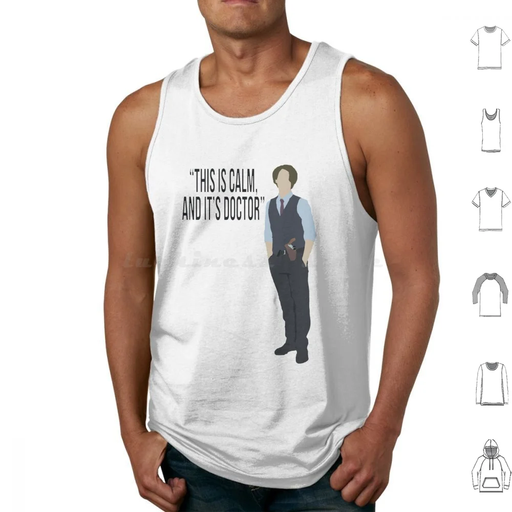 Women Men Retro Vintage Tank Tops Vest Sleeveless Women Men Retro Vintage Handsome Movie Actor Famous Model Shemar Moore 1