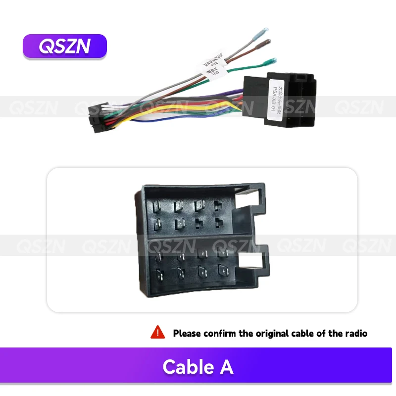 QSZN Canbus Cable FOR IVECO DAILY 2014-2022 9Inch Car Radio Fascias Dashboard Panel Frame 2 Din DVD Android Player Trim Kit