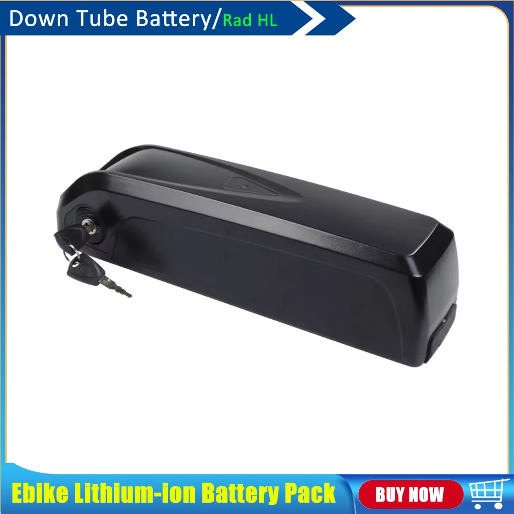 

External 48V 10.4Ah 14Ah 672Wh Replacement Lithium-ion Battery for 750W RadRunner RadWagon Rad Power City 4 Plus Mountain Ebike