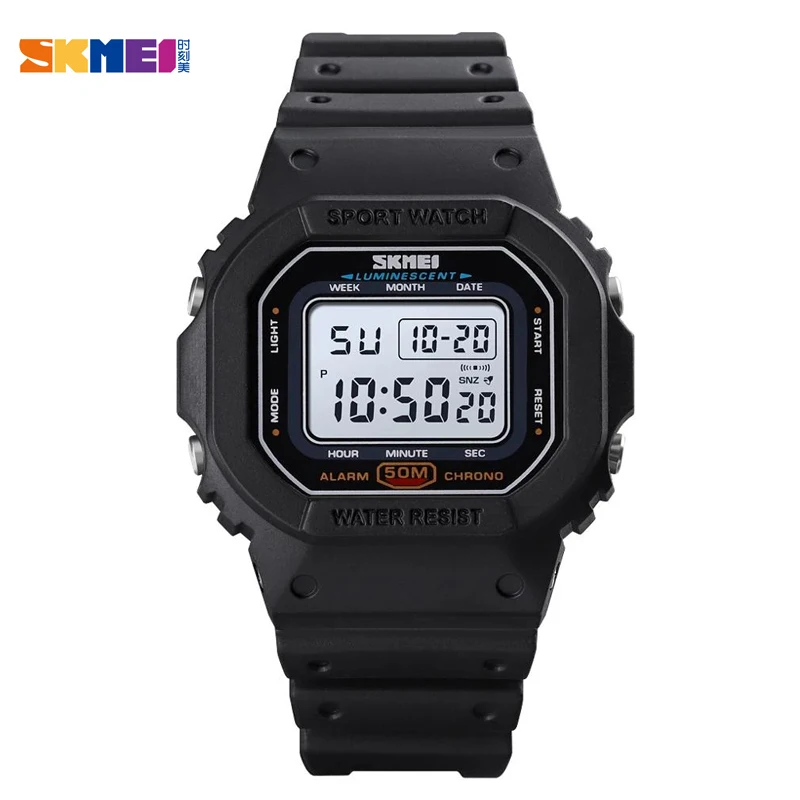 SKMEI Sport Watch Military Digital Watches for Men Waterproof LED Display Chronograph Electronic Fashion Men\'s Wristwatches