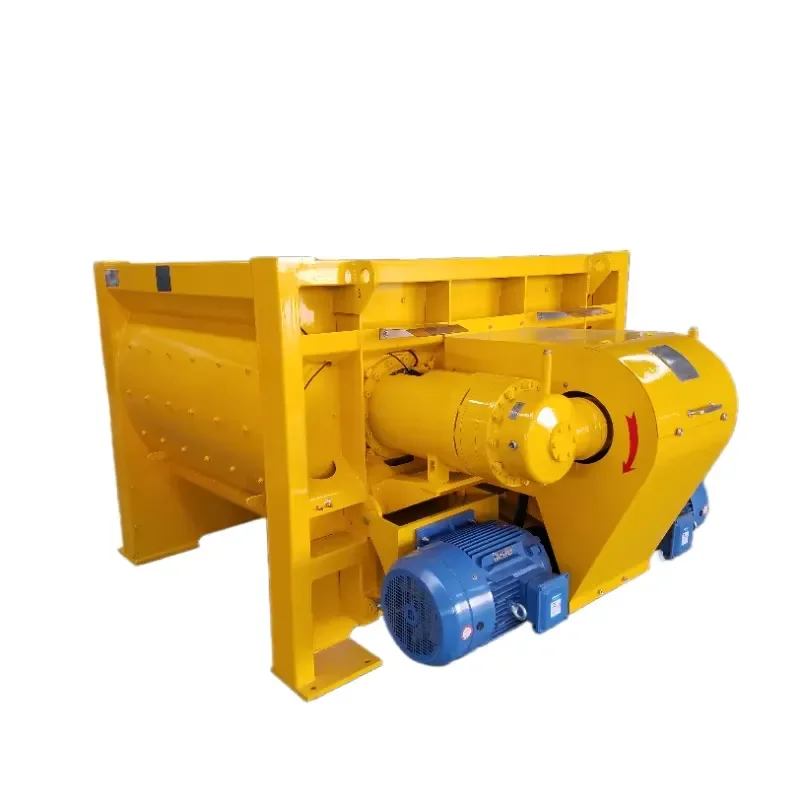 for Js500 Js1000 Twin Shaft Concrete Mixer for Precast Plant Heavy Duty Design Fast Mixing Cement Machine