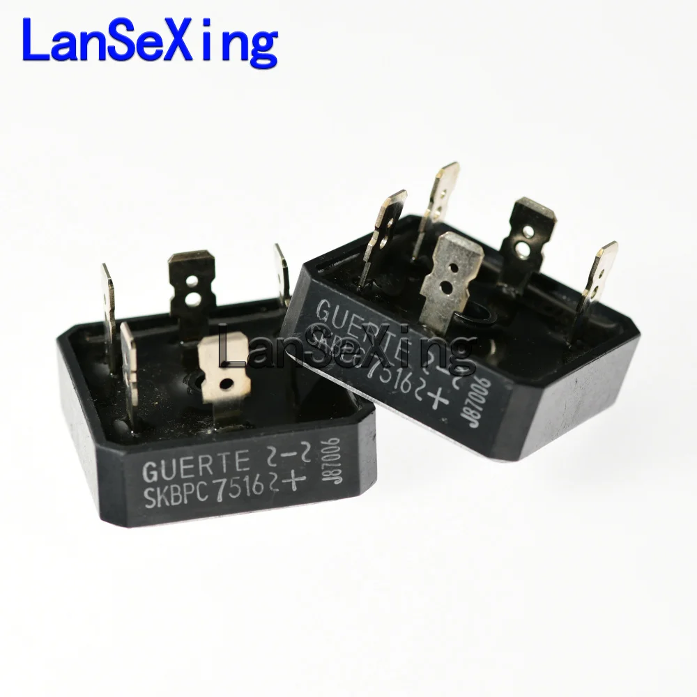 High power 5-pin three-phase rectifier bridge stack SKBPC7516SKBPC7516P 75A1600V 7516