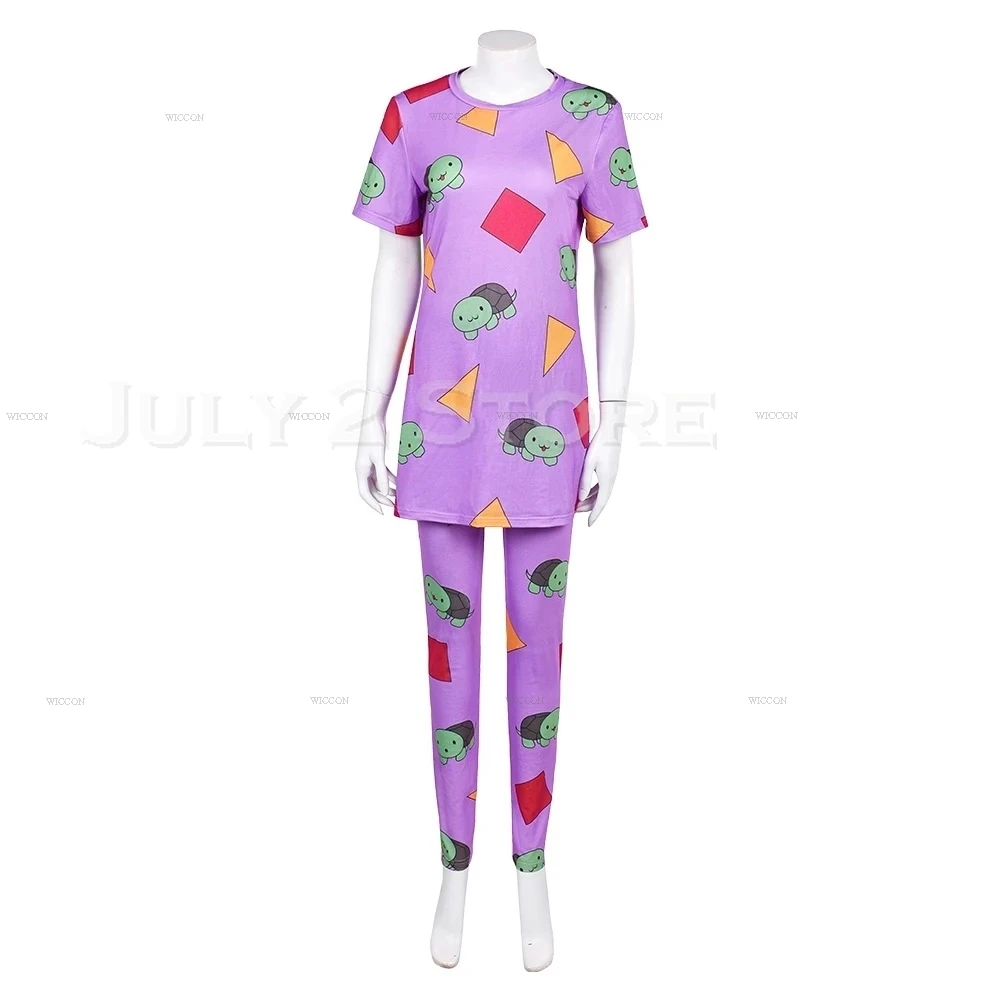 الكبار Huntrix K-Pop Jor이 Zoey Jo-i تأثيري شيطان الصيادين هالوين الفتيات Pj بيجامة تأثيري لطيف Maknae ملابس المنزل الزي زي