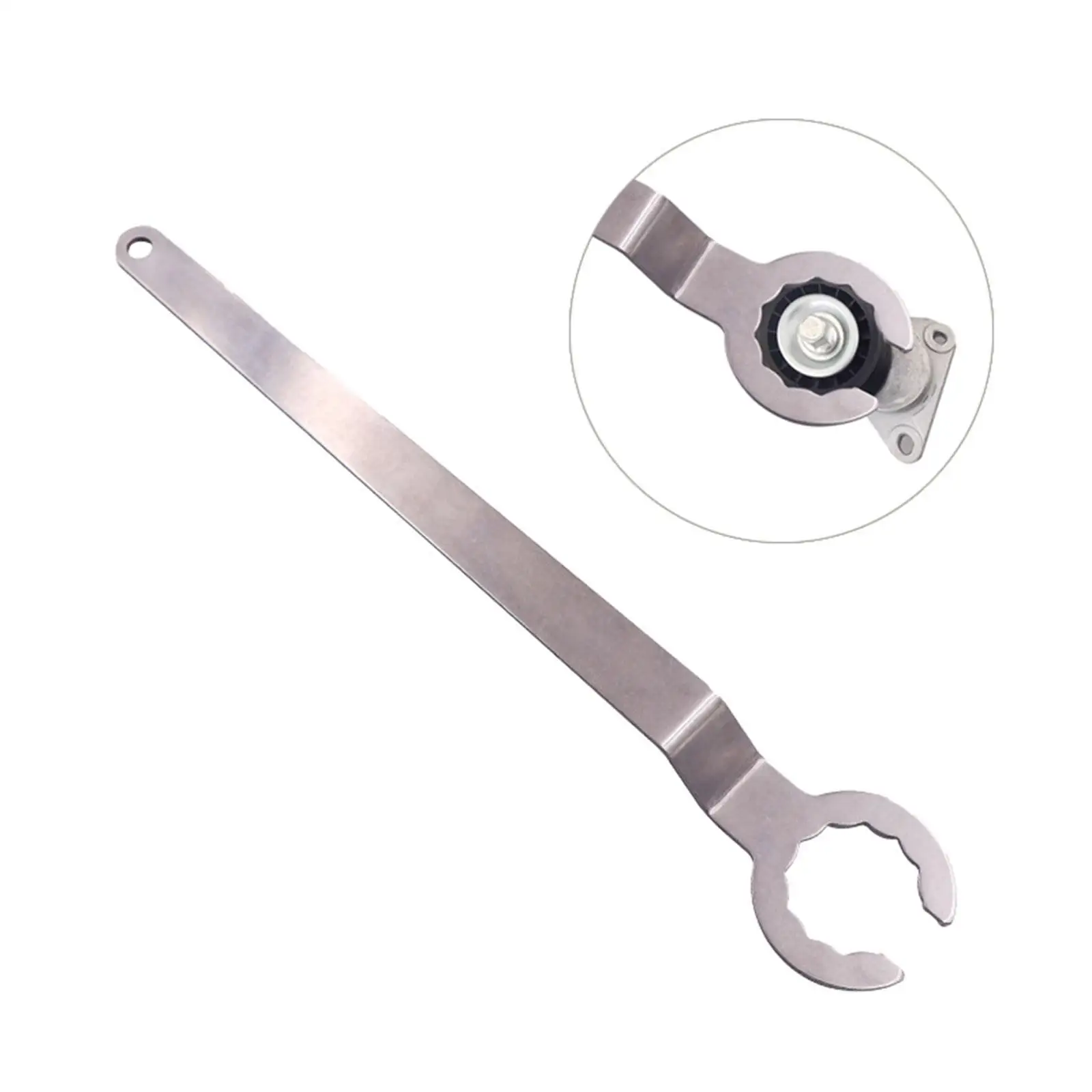 Timing Belt Tensioner Spanner Wrench Sturdy for ea211 Engine Wrench Camshaft Adjuster Tool Assembly Tool Steel Professional