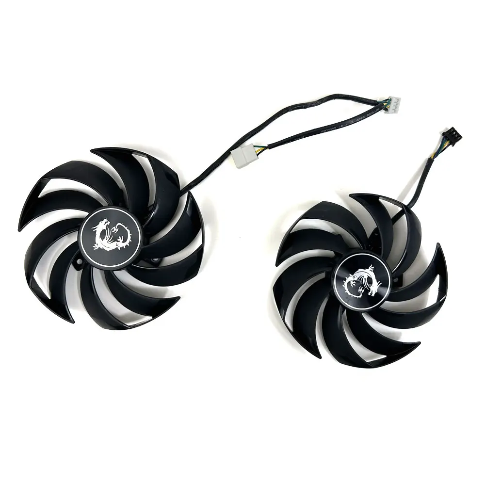 NEW 95MM 4PIN PLD10010S12HH Cooling Fan For MSI RTX4070 4060 RTX4070 TI 4060 TI  VENTUS 2X  Video Card Fan