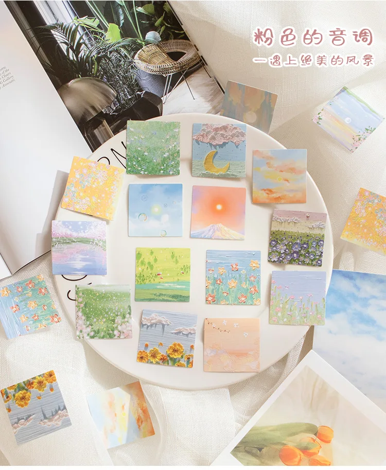 46 Pcs/Box Blue Secret Series Decorative Stationery Mini Stickers Set Scrapbooking DIY Diary Album Journal Stick Lable