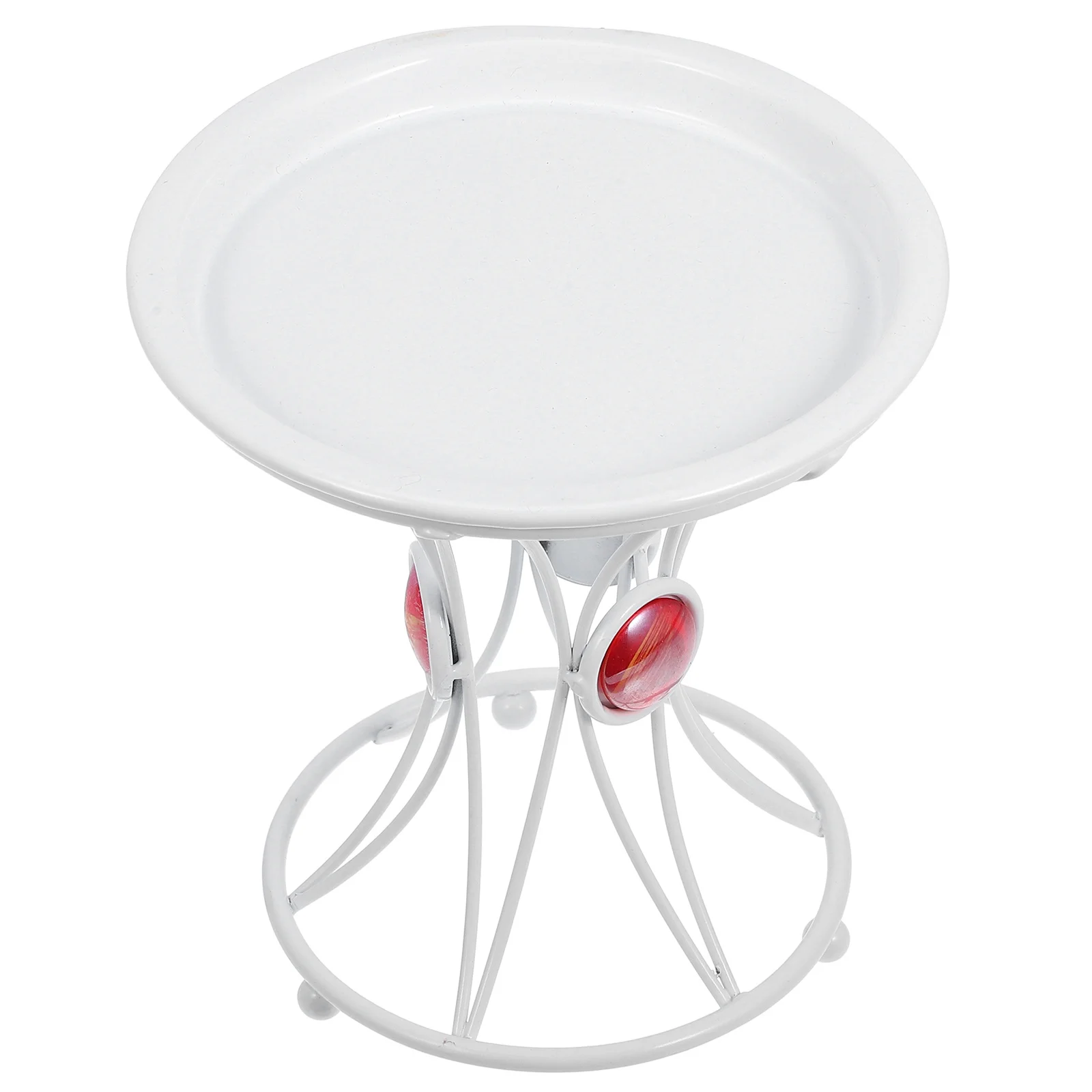 

Garden Decorative Ball Holder Iron Metal Plant Stand Outdoor Stable Display Reflective Ball Storage Flower Pot Rack