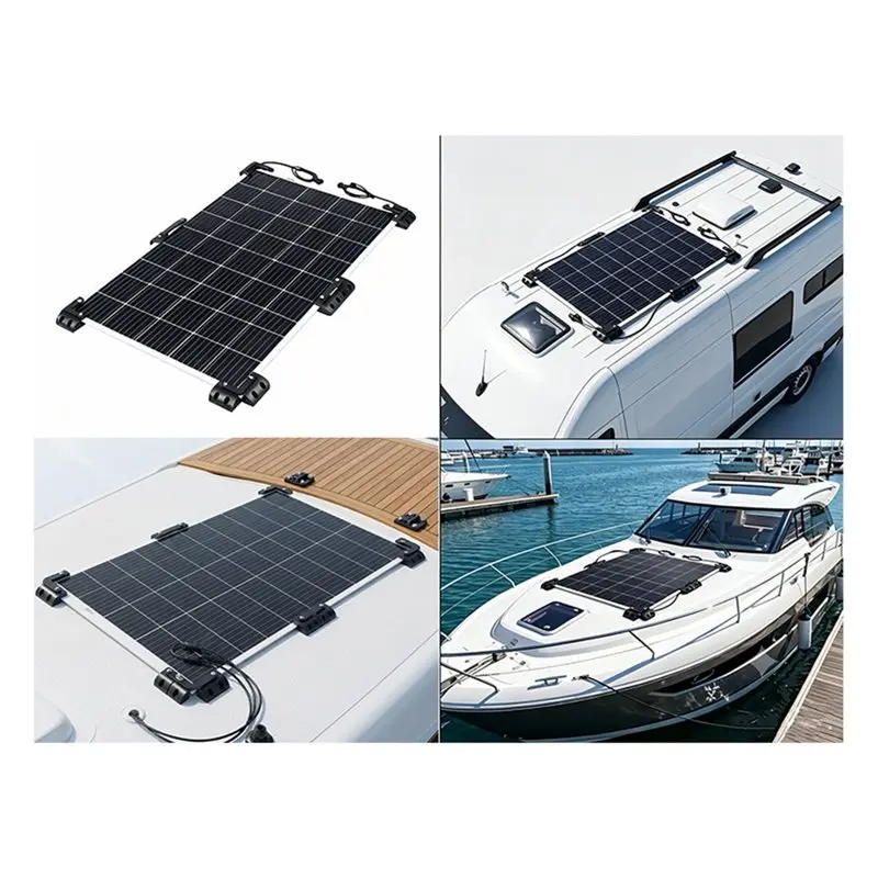 ABAE-Solar Panel Mounting Bracket Waterproof Solar Support Installed In RV Caravan Deck Of Yacht