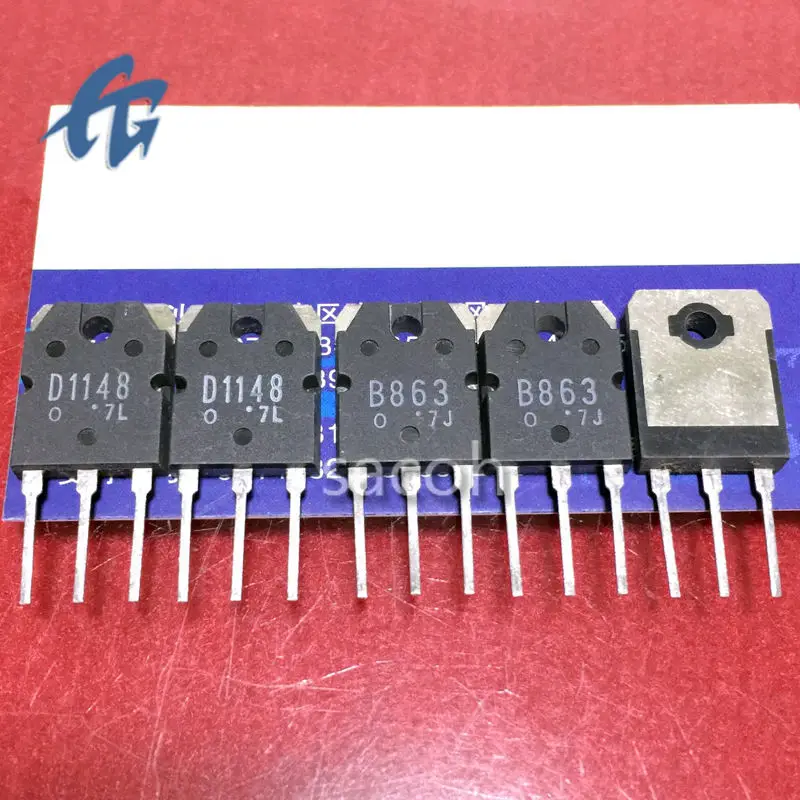 

10Pair/lot 2SD1148 2SB863 D1148 B863 TO-3P Audio power amplifier paired transistor