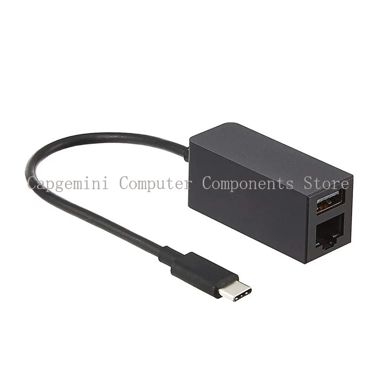 

New For Microsoft Surface Type-C USB-C to Ethernet RJ45 and USB 3.0 Adapter 1860