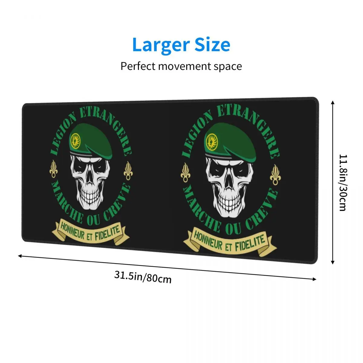 Large Mouse Pad Legion Etrangere Foreign Gamer PC Laptop Mats Keyboard Carpet Computer Gaming Office Accessories Desk Mat