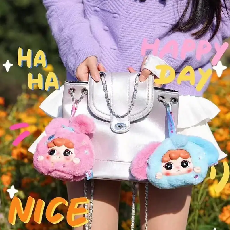 

In Stock Genuine Migo Travel Zipper Plush Blind Box Tide Hand-Made Kawaii Doll Mystery Box Ornaments Bag Pendant Travel Birthday