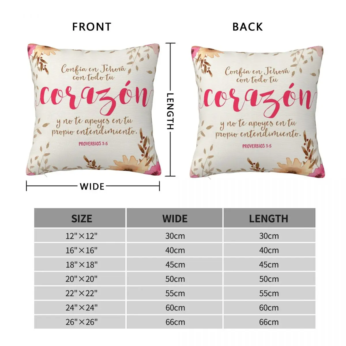 PROVERBIOS 35 Pillowcase Polyester Linen Velvet Pattern Zip Decor Pillow Case Room Cushion Cover Wholesale