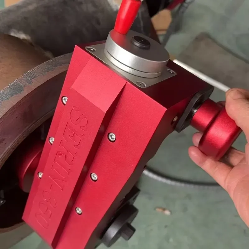 MFC-350 Portable Light Weight Small Manual Flange Facer Hand Power Flange Facing Machine 1.07