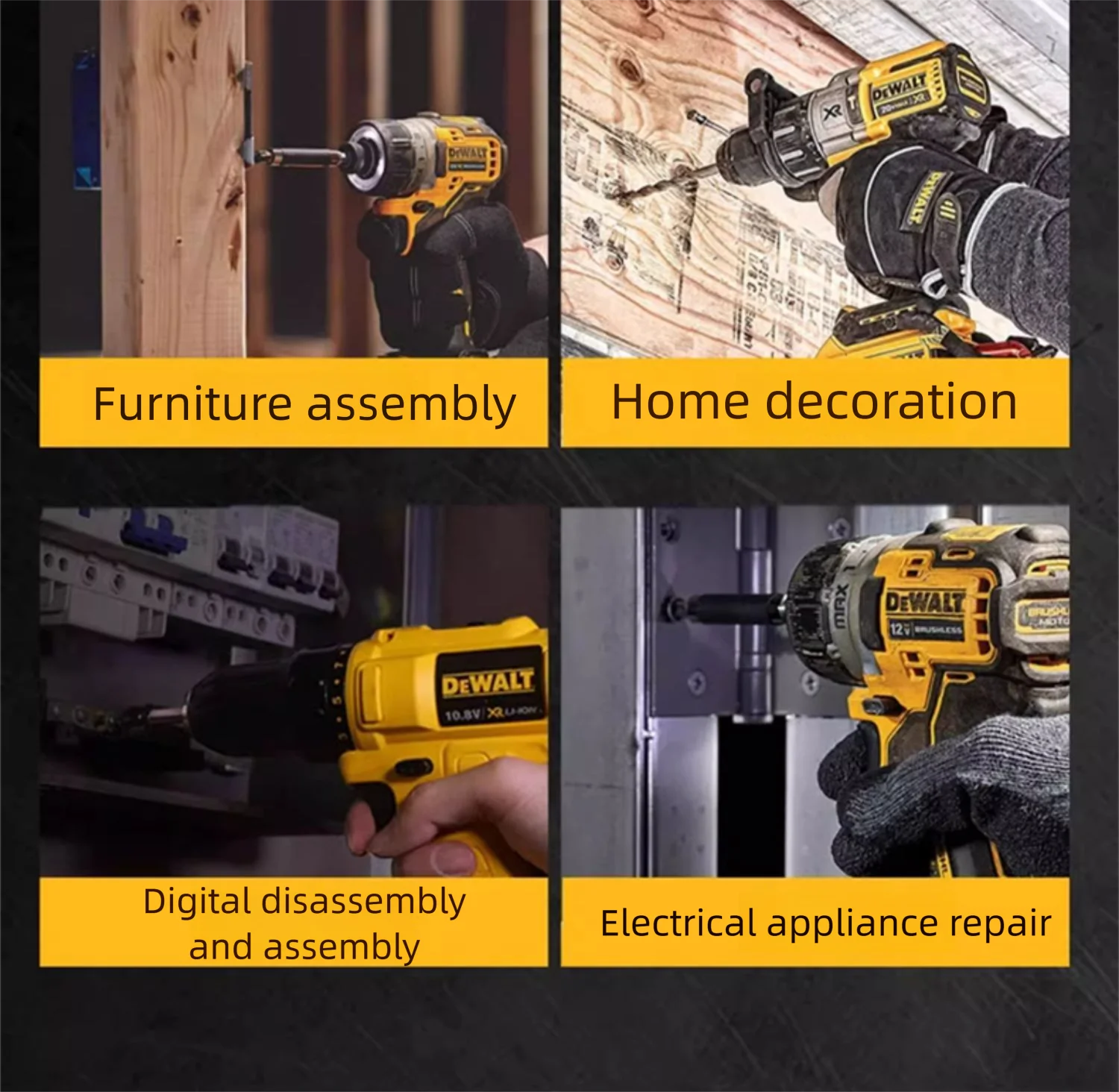 

Набор электрических отверток DeWaltDT70735T-QZ: ударопрочные биты, сильные магнитные насадки с противоскользящим покрытием, сверла высокой твердости