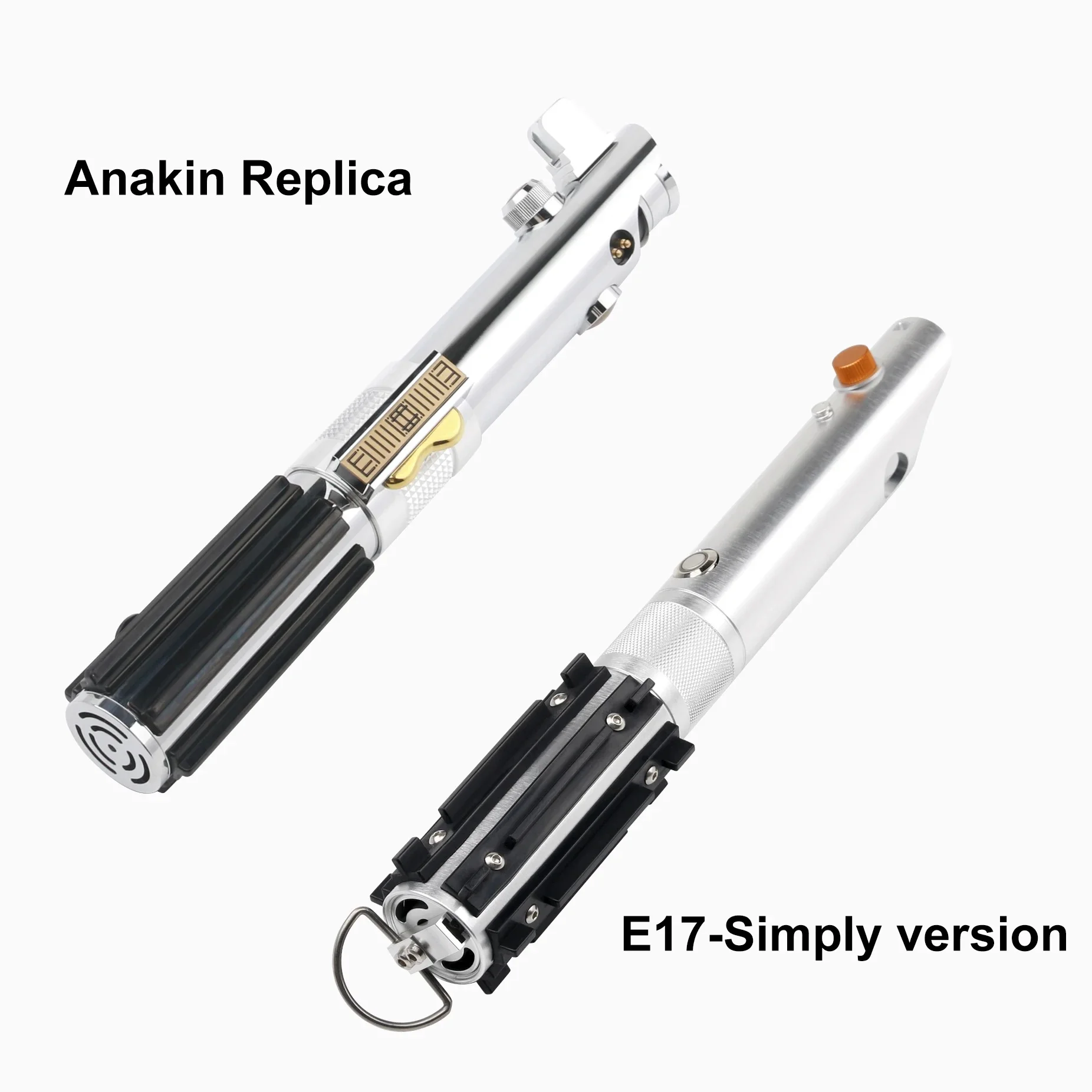 TXQSABER Anakin Skywalker Lightsaber Simplified Version Heavy Dueling 92cm Blade Smooth Swing Metal Handle 12 Colors Laser Sword