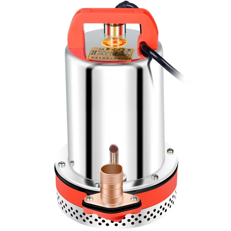 DC submersible pump All copper water pump Pumping small battery car Electric vehicle Pumping pump Household agricultural