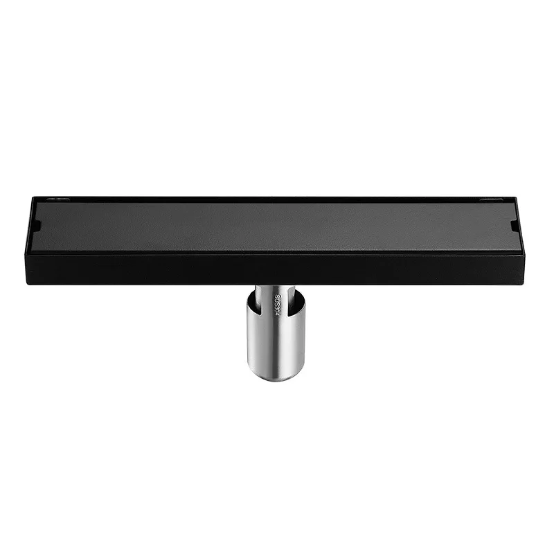 304 stainless steel floor drain, 68mm wide hotel shower room long deodorant floor drain, can be inlaid with tiles