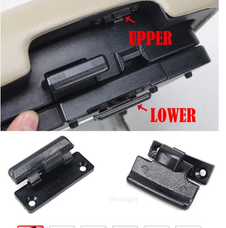 Lower/Upper  Armrest Floor Console Lid Lock Lever Cover for Mitsubishi Pajero Montero 2006-2016 V7 V8# V9# MR532555 MR532556