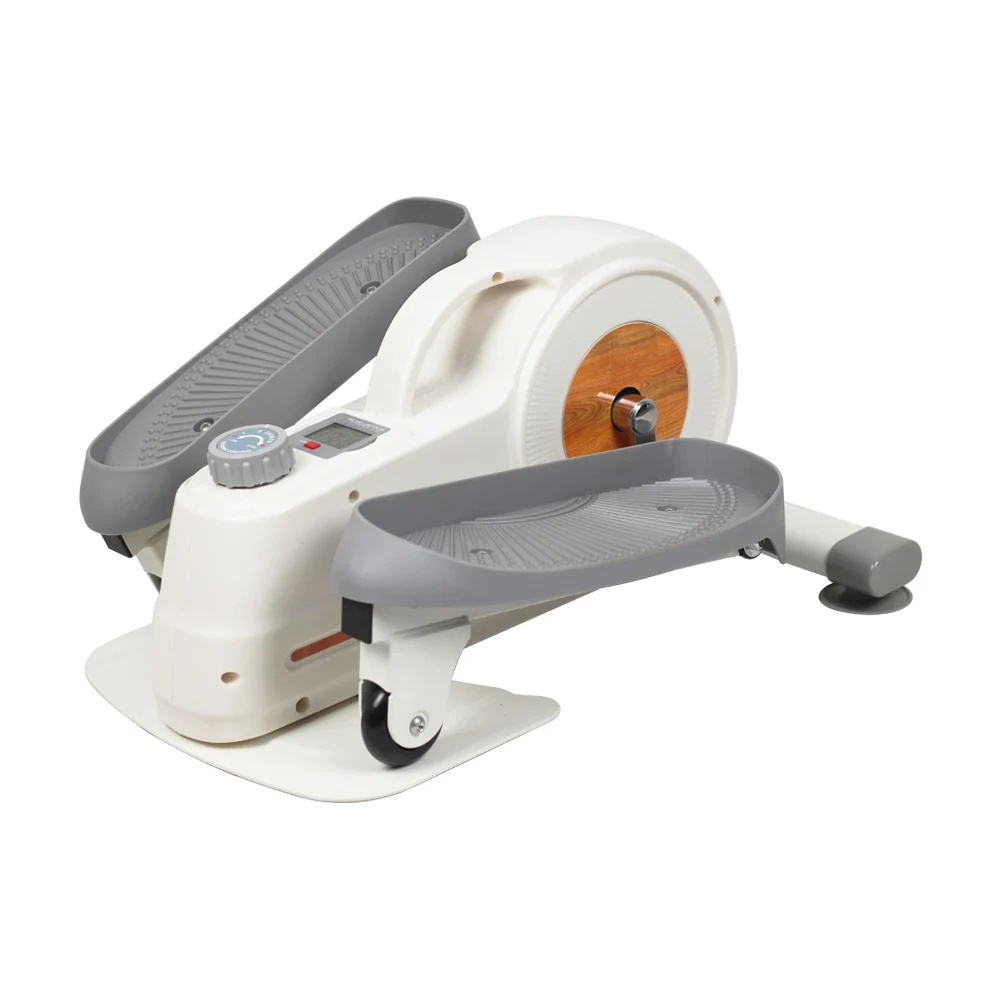 Eight-Gear Mini Stepper & Elliptical Pedal Exerciser for Home Use Magnetic Control Body Building Quiet Pedal Motion